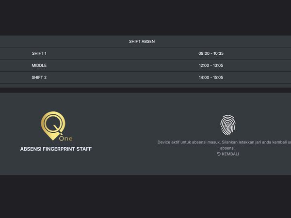 Q Biometric & RFID Backoffice