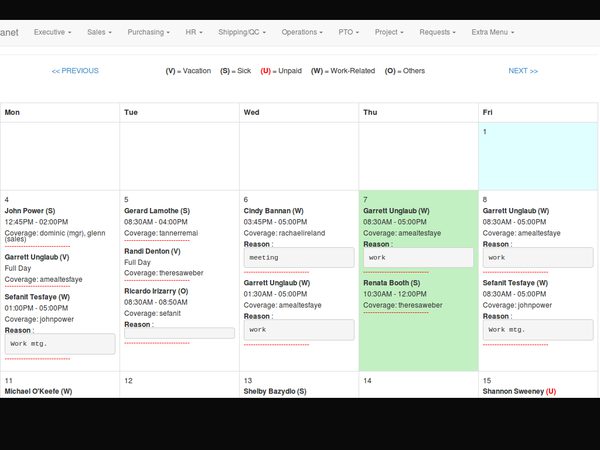 Abacus Intranet
