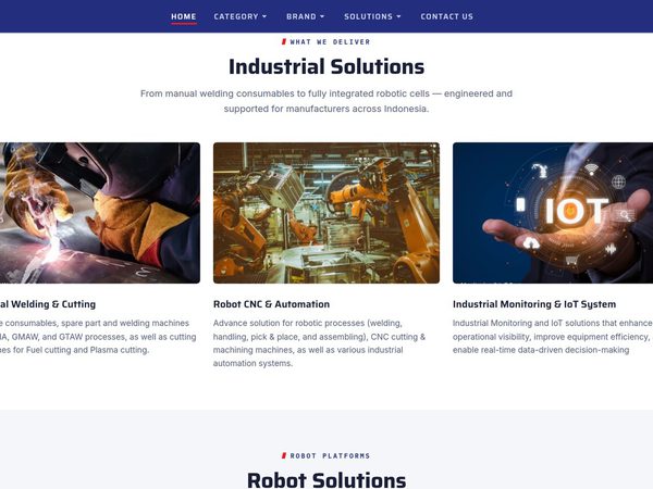 Anugerah Tekniktama Industrial Automation Website
