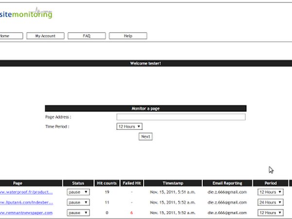 Website Content Monitoring